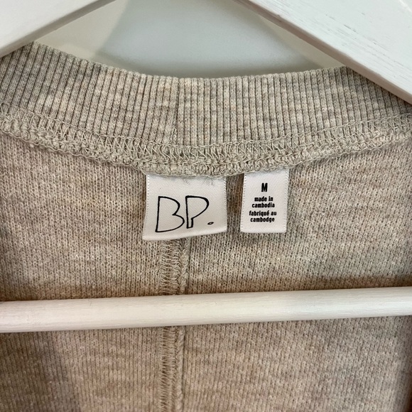 4 for $20 🦋 Nordstrom BP Tan Open Cardigan Sweater - Picture 4 of 6